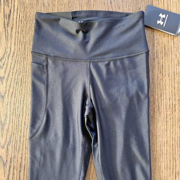 Under Armour HeatGear No-Slip Waistband Full-Length Leggings Size Women's XS NEW - Picture 5 of 16